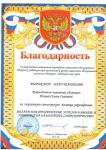 Благодарность